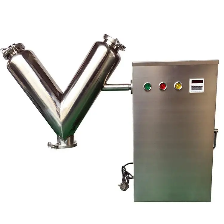
V liquid soap production line washing dry powder mixing machine detergent mixer blender 
