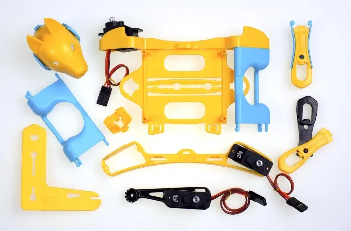 Newest kids matte texture remote control deformation dog toy robot