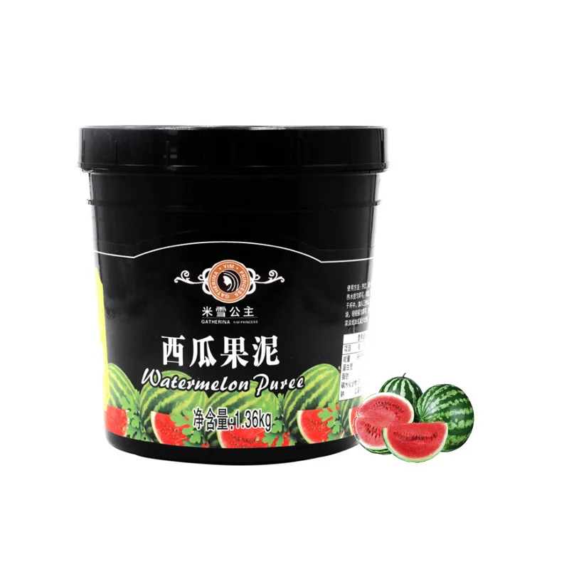 Drink Concentrate Watermelon Jam 1.36KG Watermelon Puree Juice Drink Concentrate/Watermelon Puree Mix 1.36kg