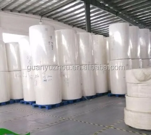 Virgin Pulp Big Roll Toilet Paper Parent Jumbo Roll Raw material for making Toilet tissue paper