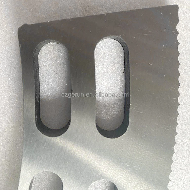 Лучшее качество зубчатое лезвие для изготовления картонных упаковочных коробок