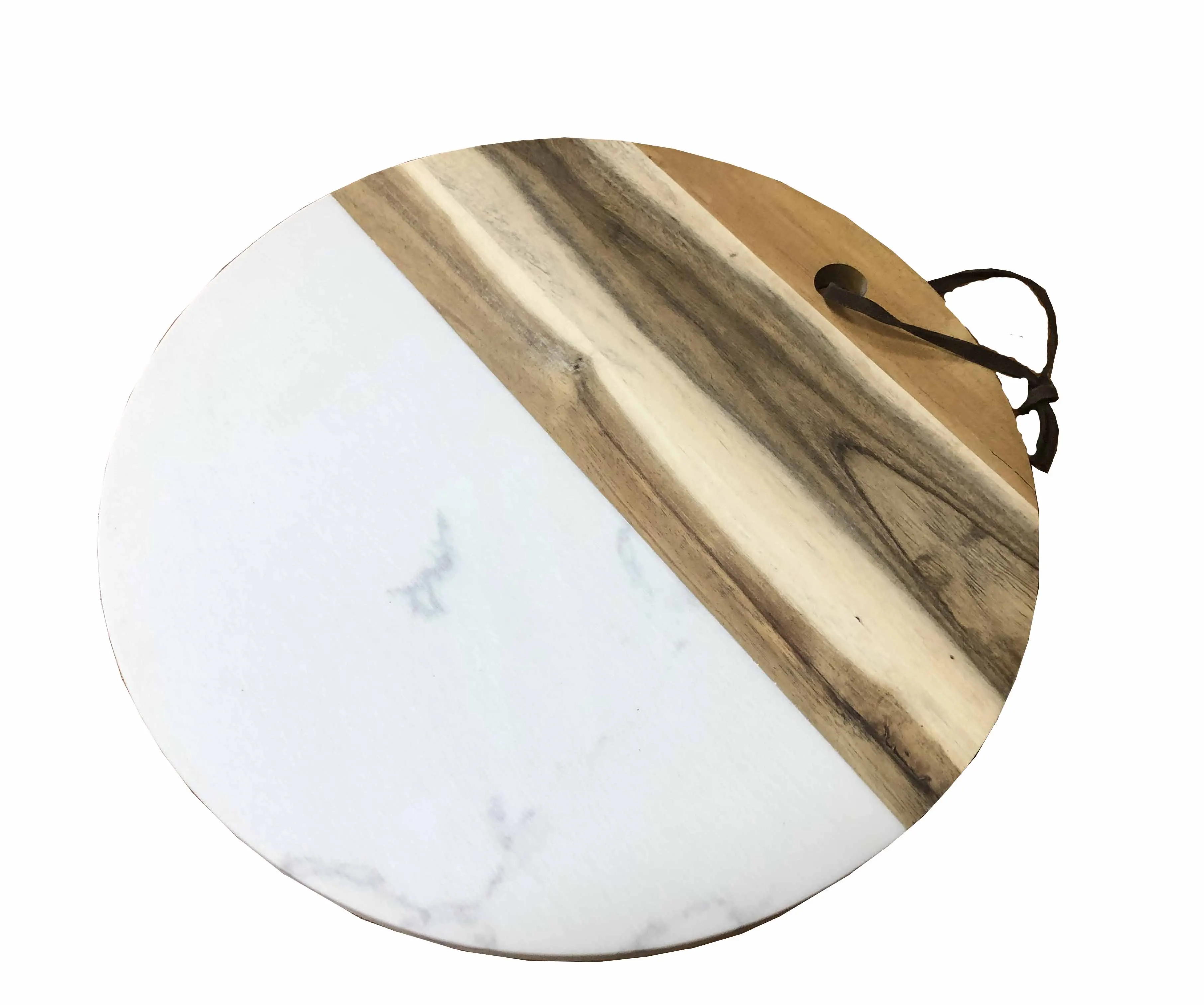 Popular Wooden Round Marble Cutting Board