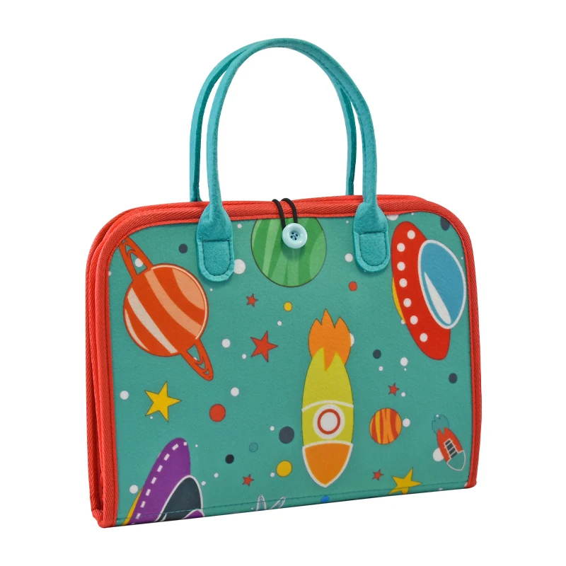 Felt Busy Board Montessori Easter Sensory Toys for Toddlers 1-3 Personalized Developing life Skills Autism Educational Toys