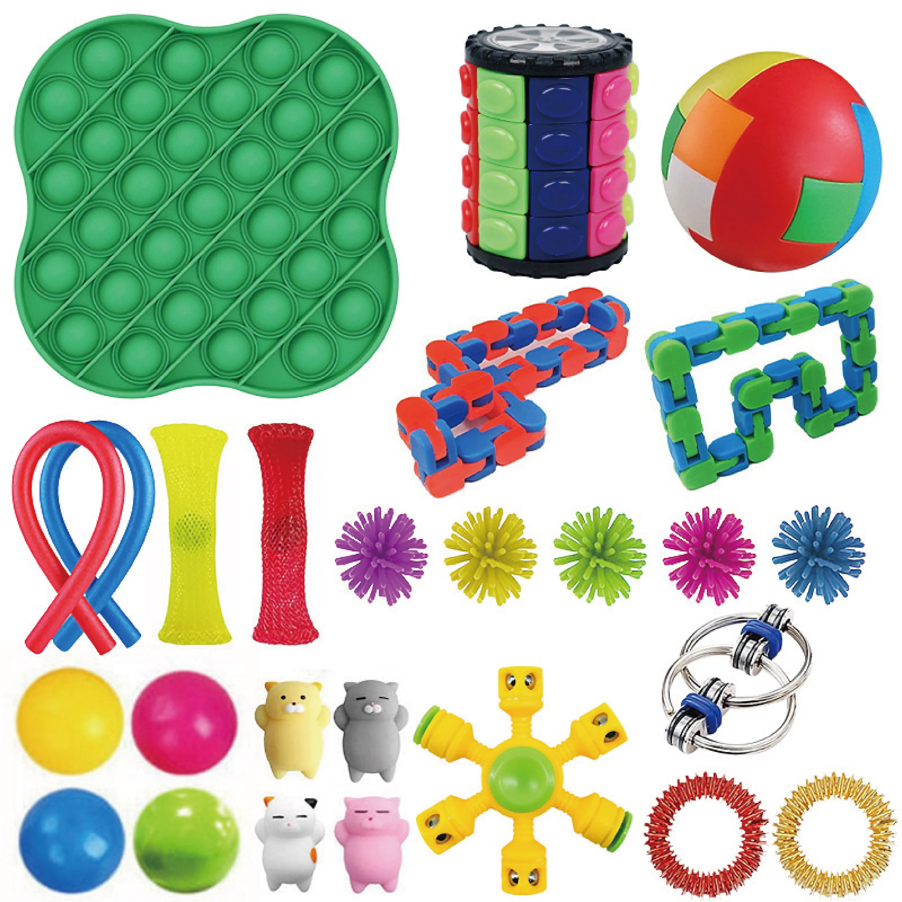 
Sensory Fidget Toys Set Sensory Tools Bundle Stress Relief Hand Toys Kids Autism Fidget Sensory Toy Set 