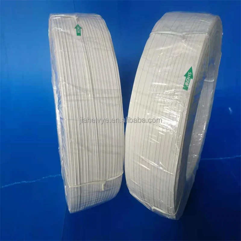 Quickly Supply Nose Wire 3mm Plastic Coated PP Plastic Nose Wire Nose Bridge