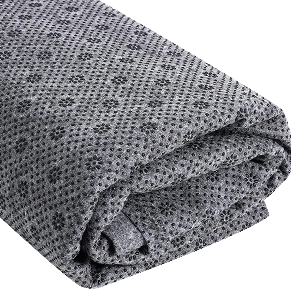 Anti-skidding Rug Pad for Tufting and Making Grey Grippy Backing Fabric Carpets Gun Support Customization