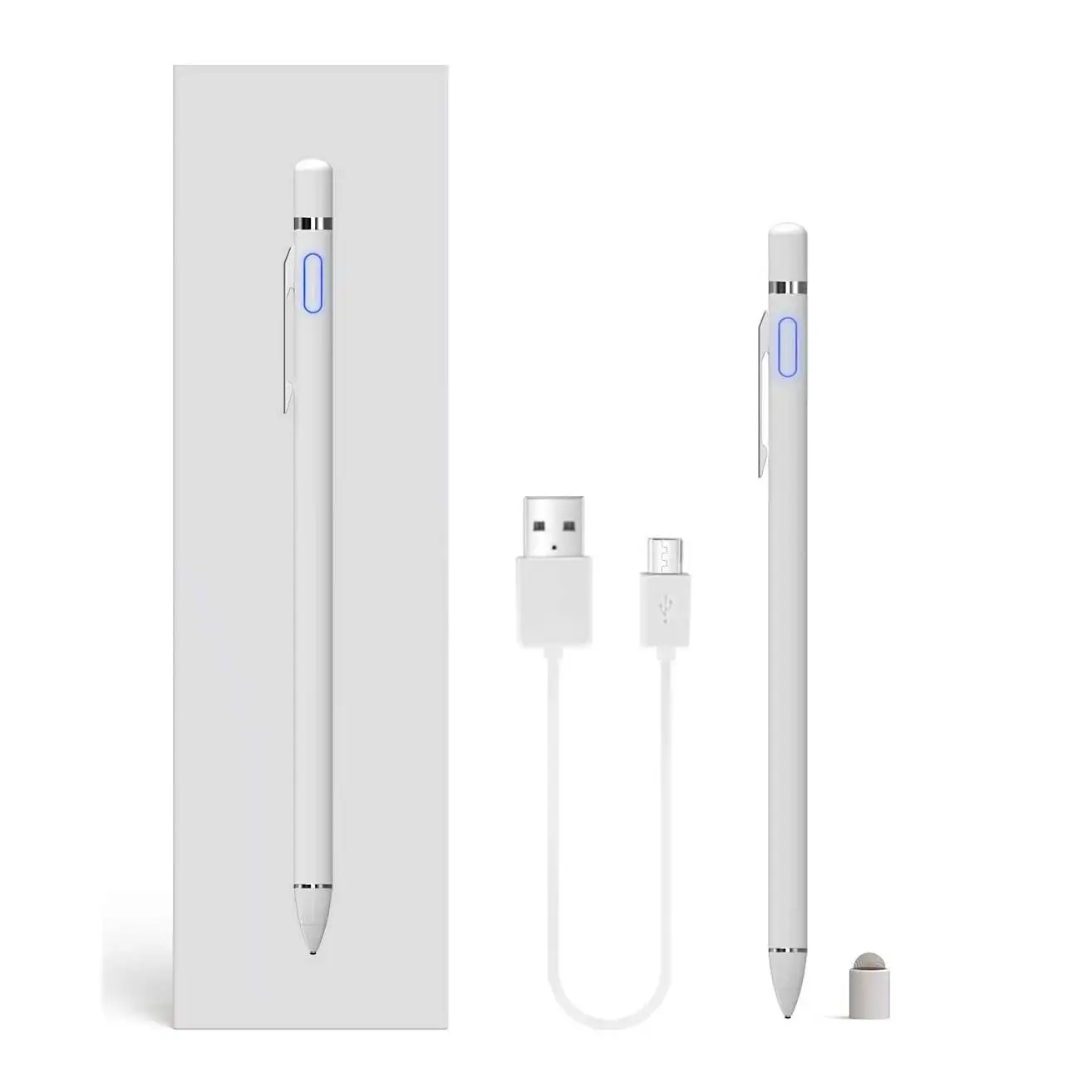 Универсальный стилус из алюминиевого сплава 2 in1 для Mi Pad 5, 15 часов работы, стилус для планшета Ios, Android, Xiaomi