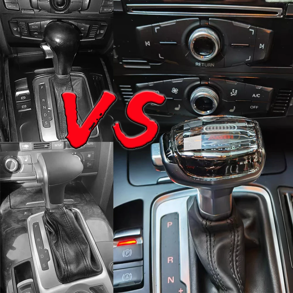 Hot selling gear lever knob shift knob car gear knob for Audi