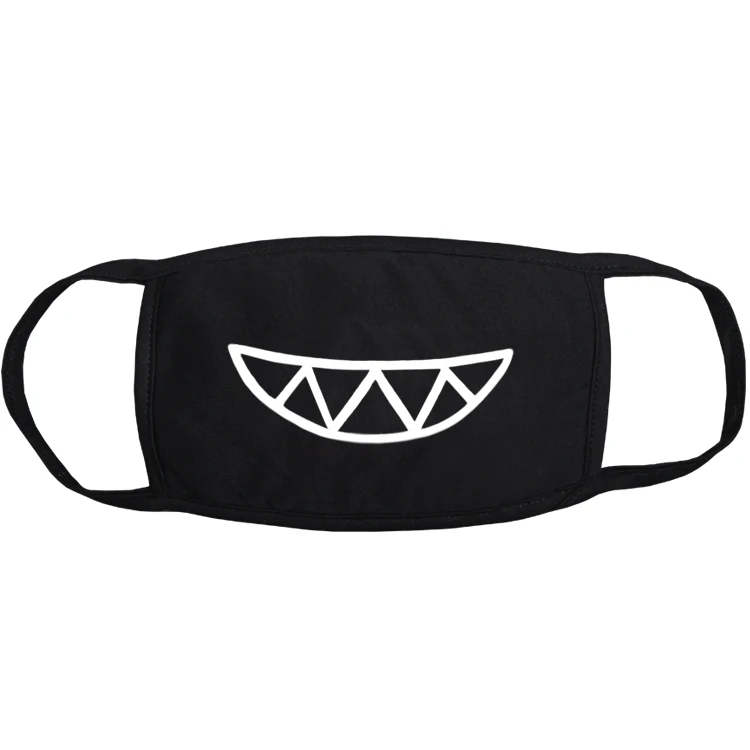 Cute multi-color anime mask performance supplies Guangzhou spot cheap winter casual funny expression dust mask