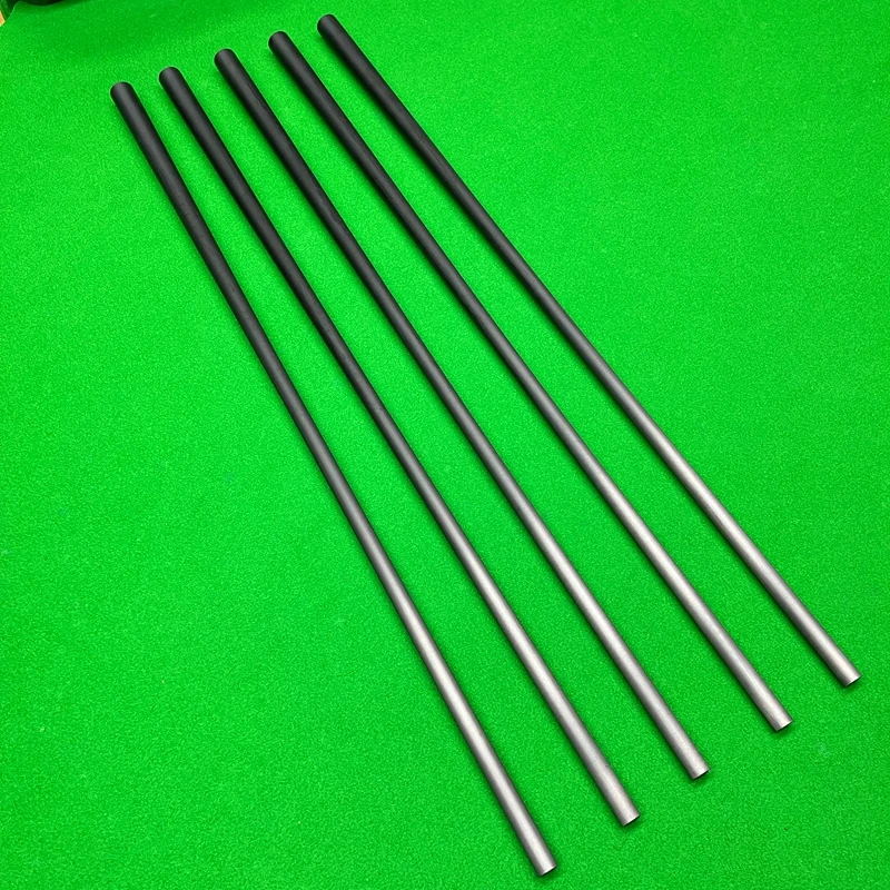 Low Deflection Pool Cue Shaft Empty Carbon Cue Shaft 11.8 12.5mm Unfinished Shaft