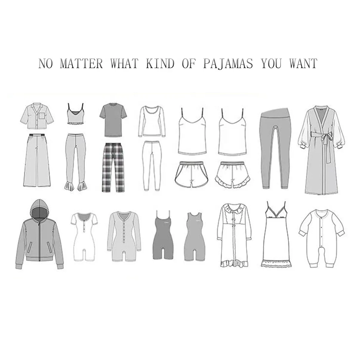 Pajama girls are sweet and lovely in spring and autumn. Student girls can wear two sets of home clothes