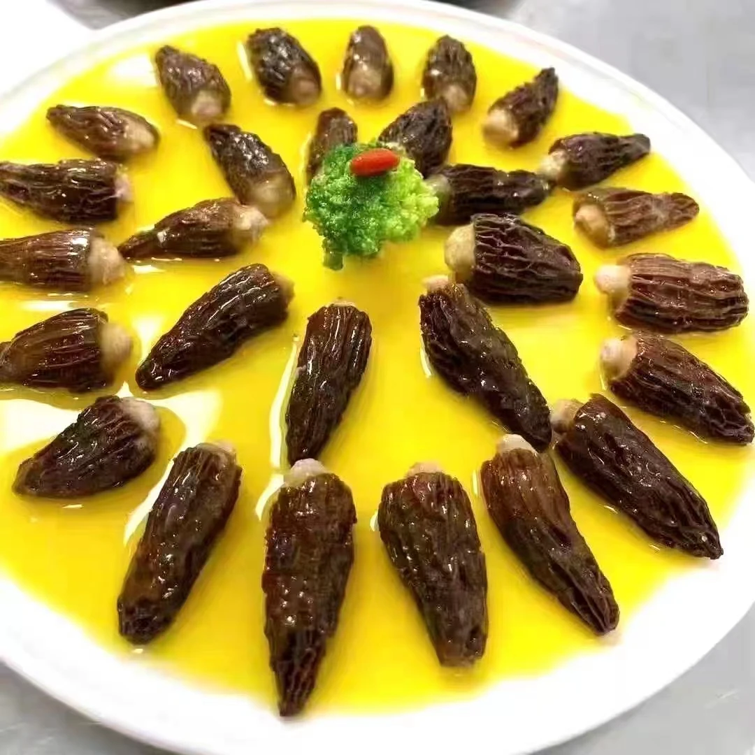 Detan Dry Morel Mushrooms with Vitamin-Rich Collagen Chinese Morel Mushroom