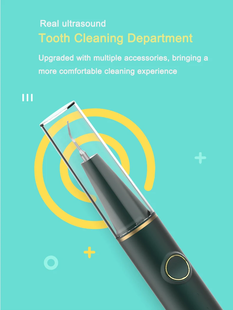 2022 Hot Selling 3 Gear Dental Portable Electronic Ultrasonic Sonic Visual Teeth Whitening For Tartar Remover.jpg