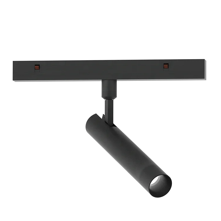 Discount Price Low Voltage DC48V 15W Track Spot Light Linear Magnetic Rail COB Led Ceiling Lamp