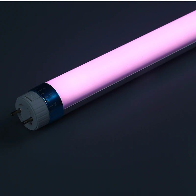 Wiscoon LED Tube T8 Pink Tube 80 Light 24v Led Neon Flexible Tube for Meat Plant Shop Aluminum 5 Years SMD2835 4 Ft Led Light