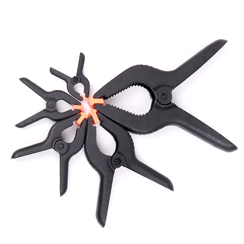 Прочные пластиковые зажимы для фотостудии нейлоновые деревообработки пружинный зажим поделок