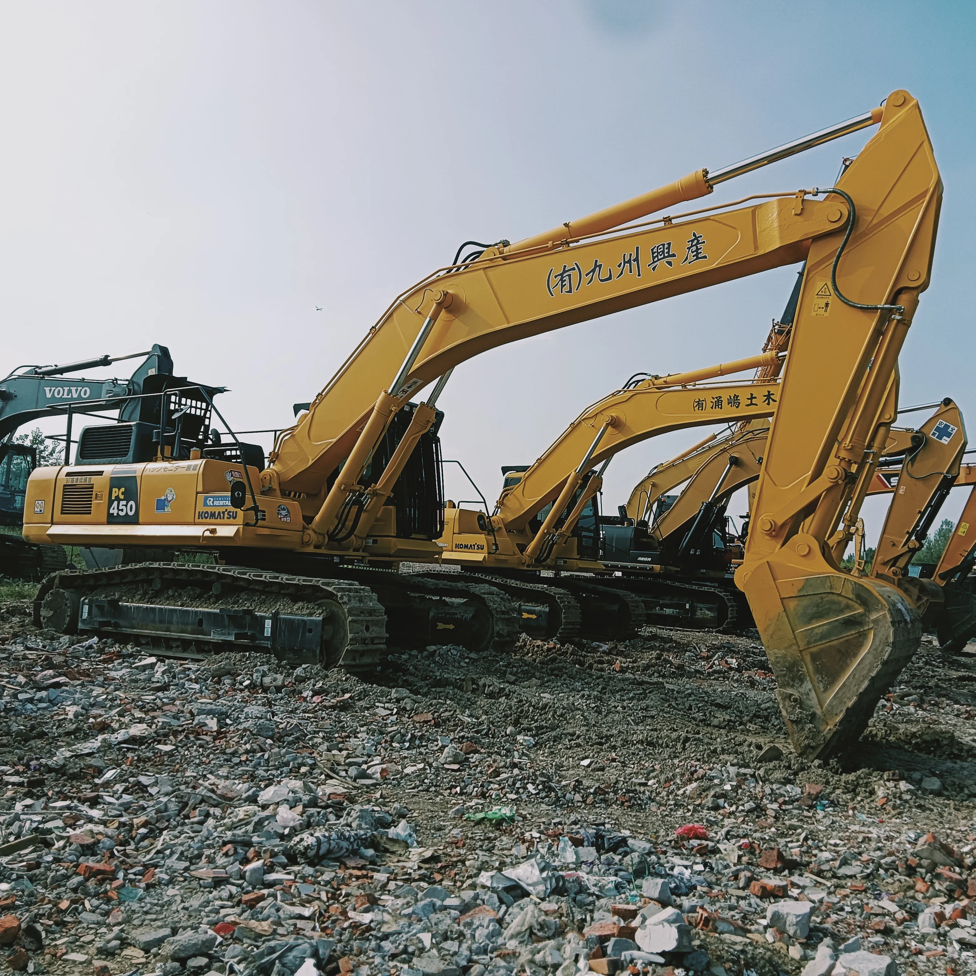 Impoort origin Japan komatsu pc450-8 pc450-7 pc400-8 pc360-7 pc350-7 pc350 big excavator for sale