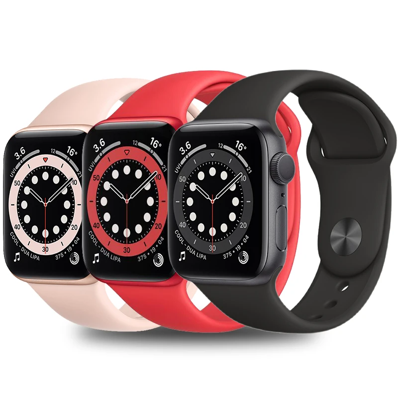 Full Round Screen Sport Smart Watch for Apple Black White Gold Fitness Clock Android Music White Camera Blue Radio Metal OEM IPS