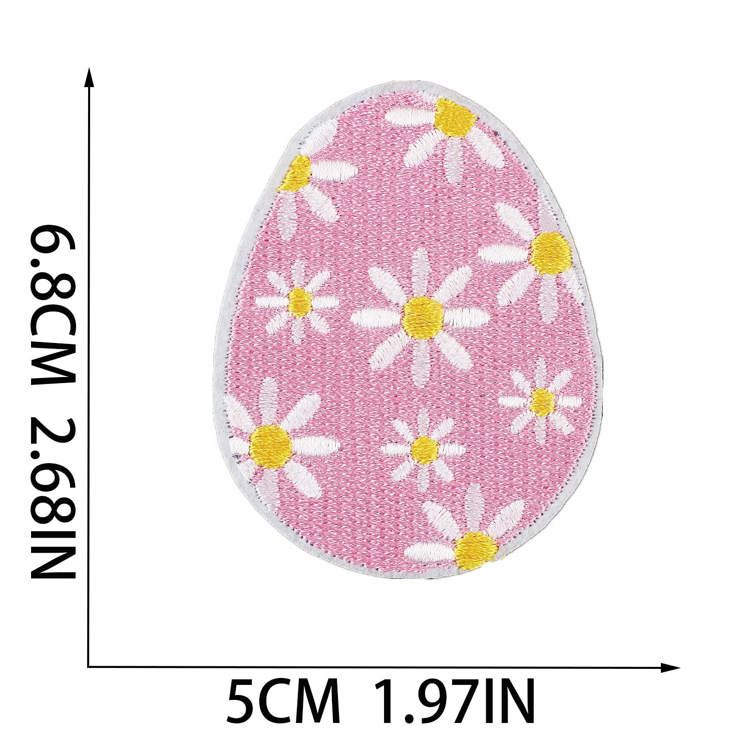 Kids Colour Letter Easter Patch embroidery chenille Patches Iron on / Sew on Alphabet Embroidery Clothes