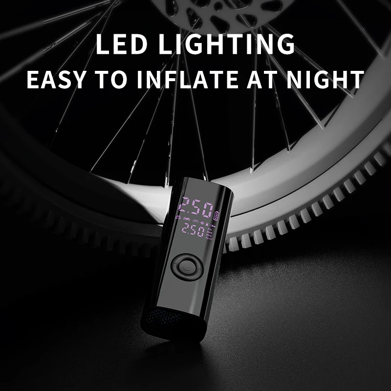 Mini Portable Professional Bike Air Pump motorcycle Small High Quality Bicycle Electric Air Pump Accessories