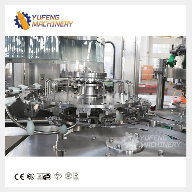 Fully Automatic 4500BPH PET Plastic Bottle Carbonated Soda Drink Filling Machine