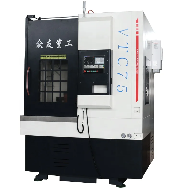 VTC70 Drum and Wheel Hub Making Vertical CNC Lathe Machine