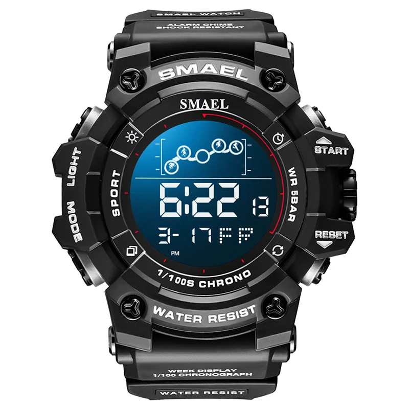 SMAEL 8082 sport digital watch water resistant electronic  wrist watch