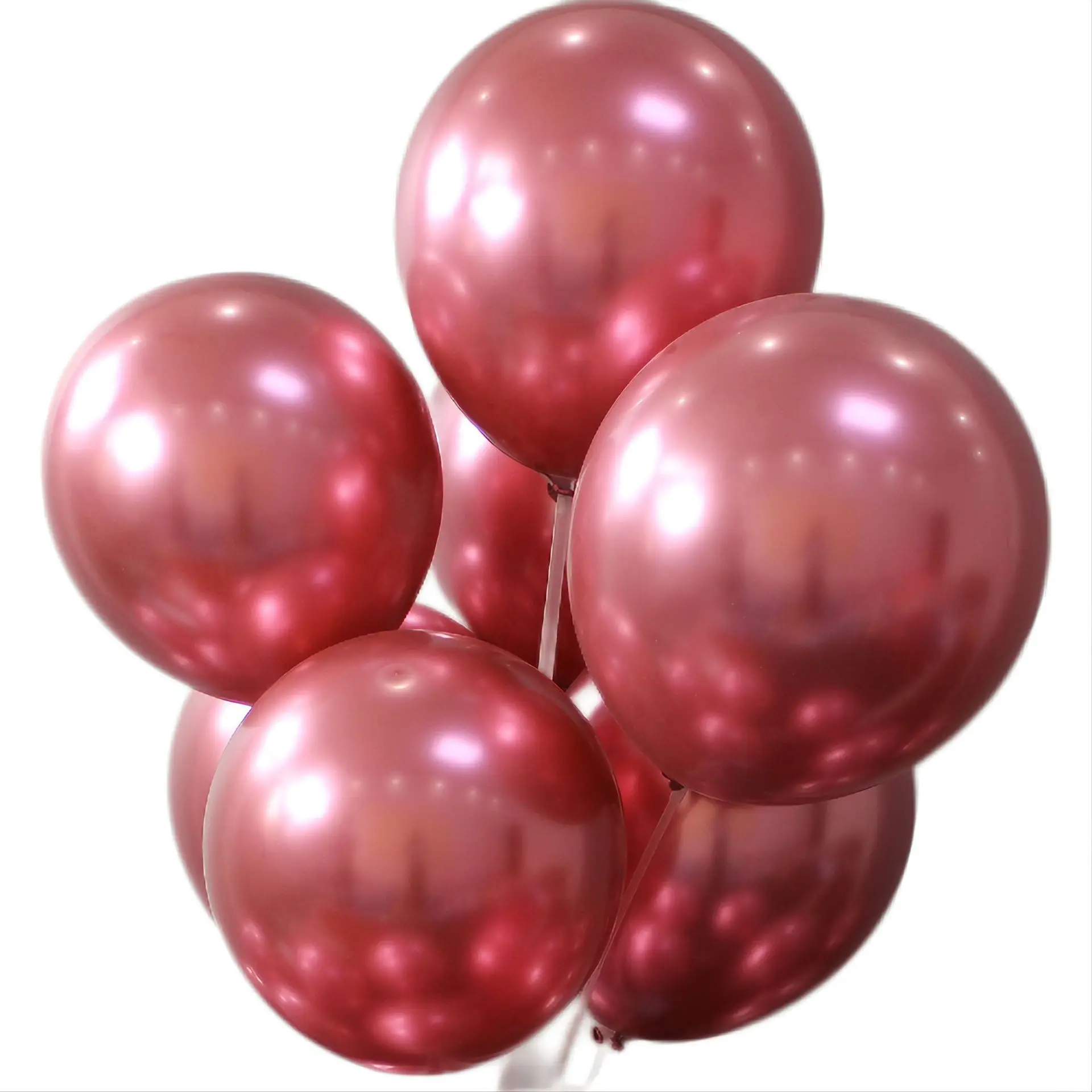 Globos manufacturers wholesale suppliers 100pcs latex helium balon 5/10/12/18 inch Chrome metal party balloons ecuador balloon