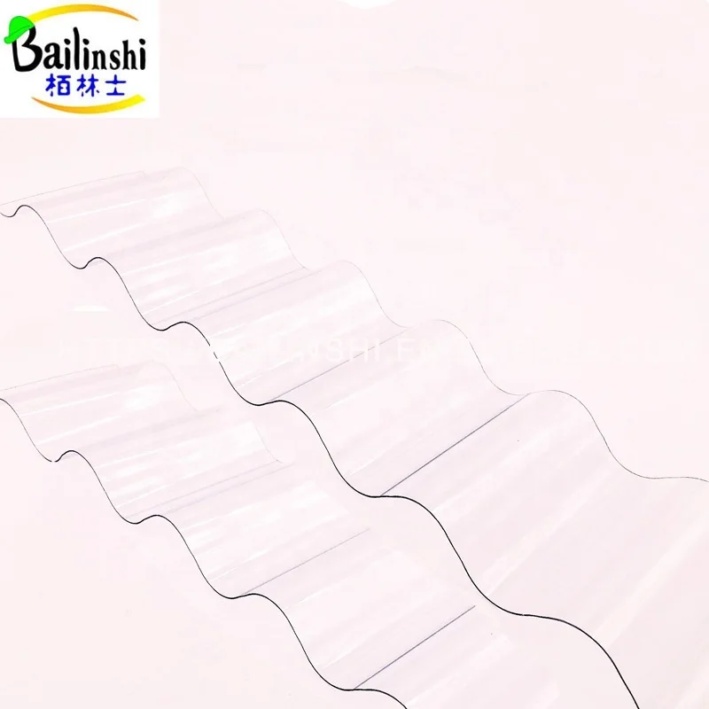 transparent roofing material Corrugated Plastic Roofing Sheets For Garages, canopies and carports