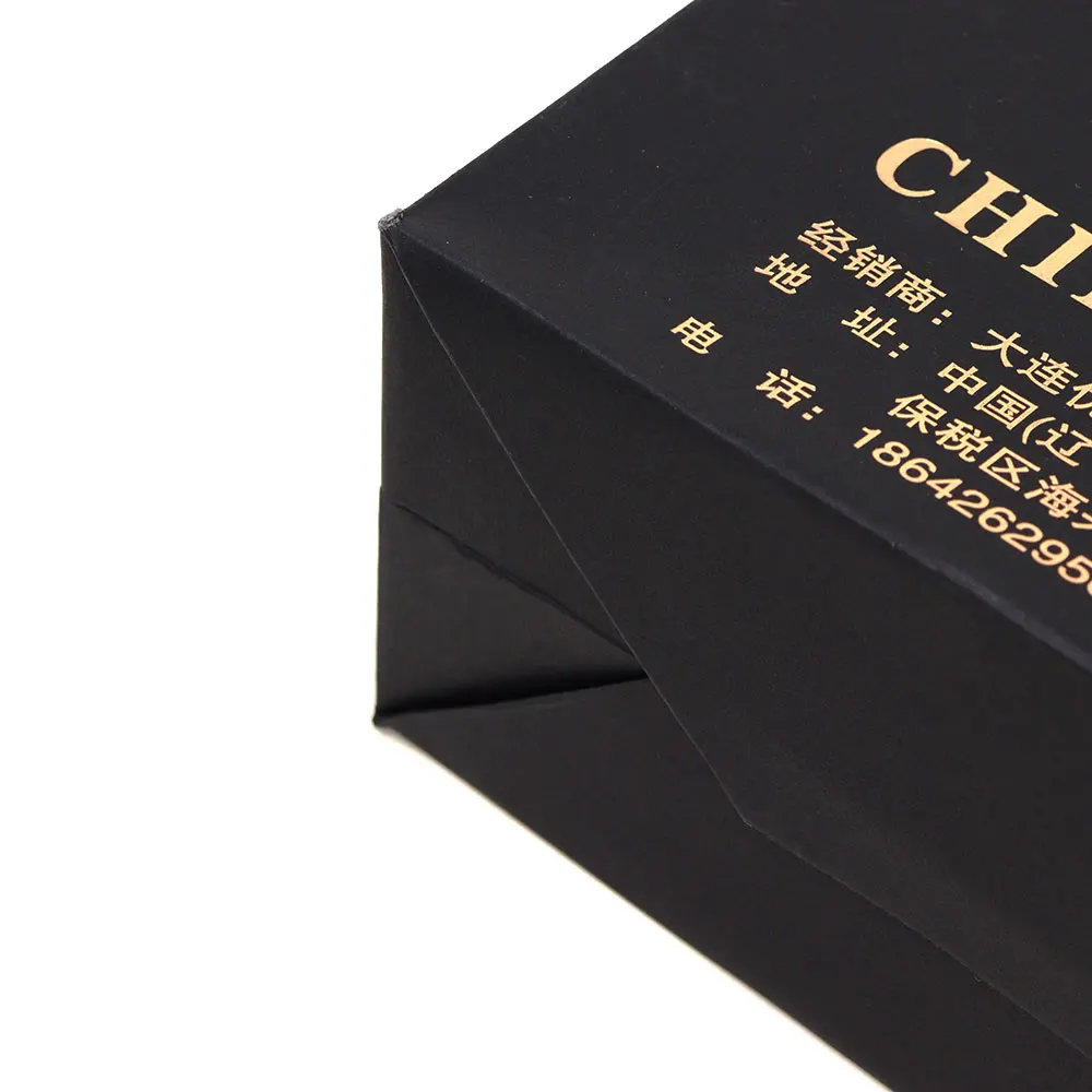 customize gold stamping logo bag jewelry packaging craft packaging gift  wooden bag red wine bag  with your own logo