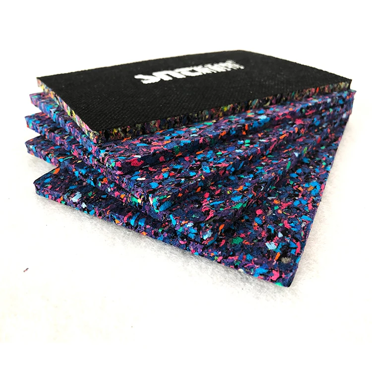  Для вторичной переработки амортизирующая нескользящая простота установки нетканый материал ПОЛИУРЕТАН Резина звуковая изоляция