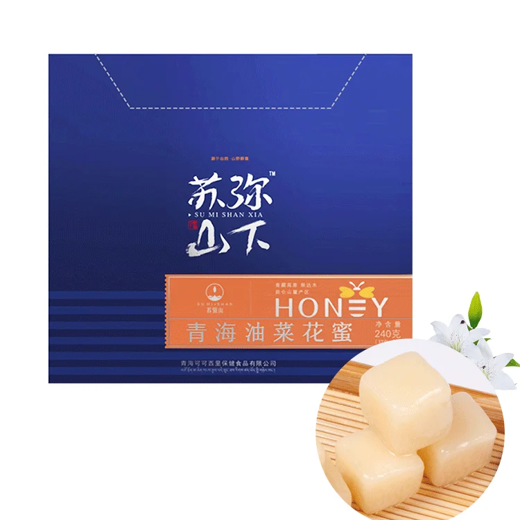 Tibetan Origin 240G Rapeseed Flowers Honey Good For Lung Nature Honey Price Good Sachet Royal Honey