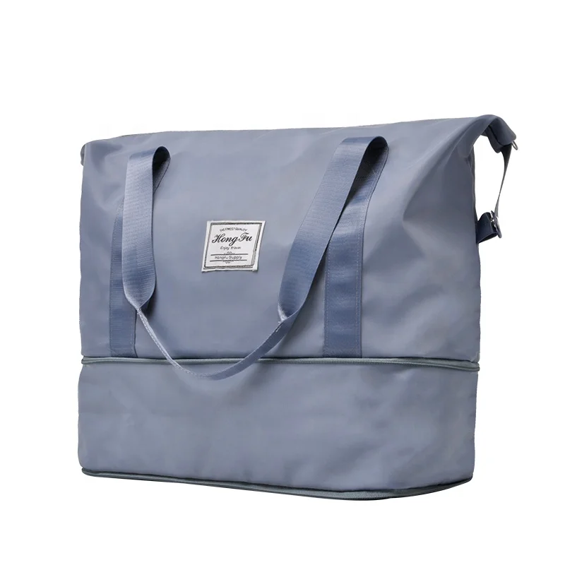wholesale large capacity expendable trolley tote travel handbag storage yoga gym bag