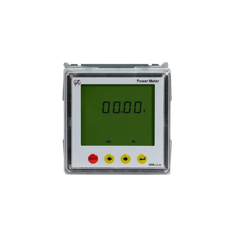 Large Capacity LCD intelligent AC single phase voltmeter htew x9u y LCD display digital panel AC voltmeter