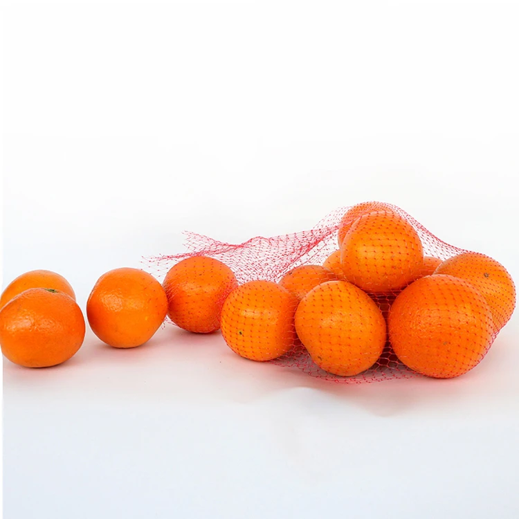 PE mesh bag net for fruit packing tubular net fruit mesh bag