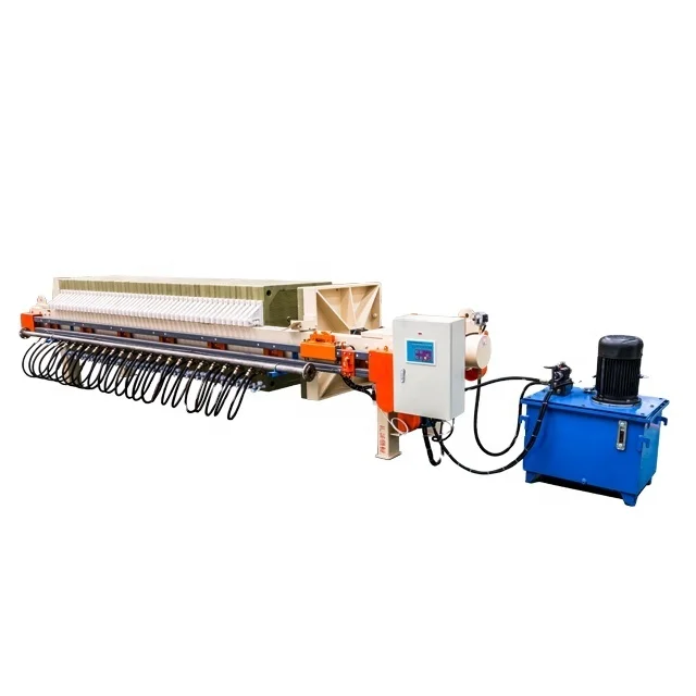 Automatic membrane filter press for Steel plant wastewater treatment