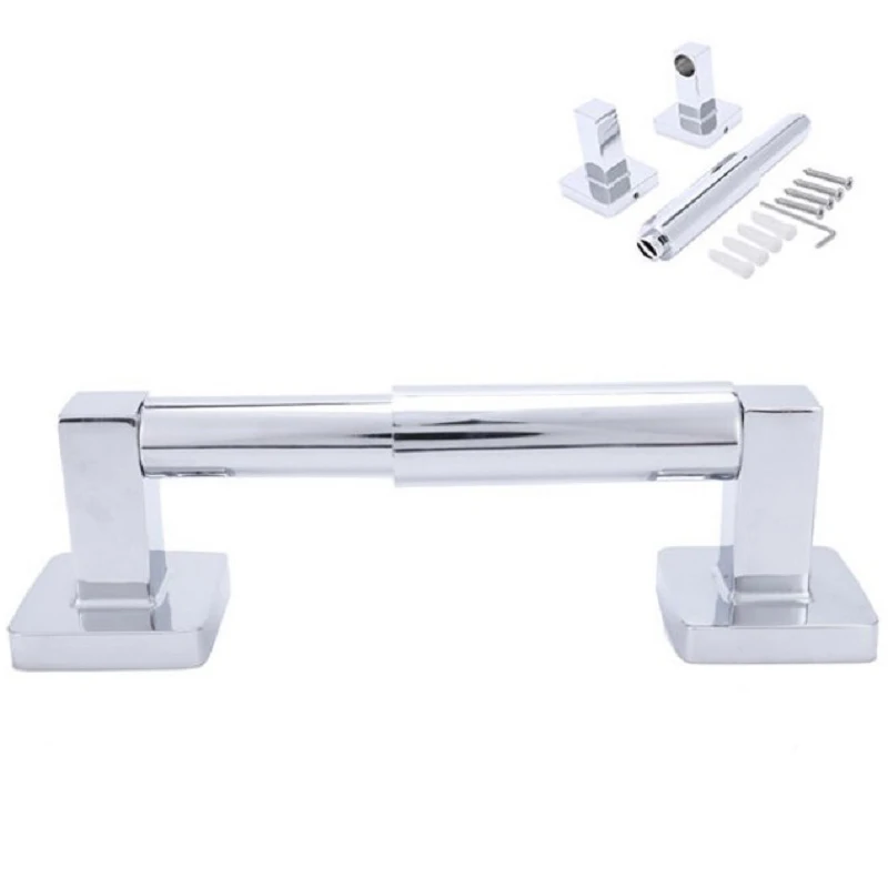 Modern Stainless Steel Holder Hardware Polishing Accessories Wall Mounted Bathroom Towel Rack