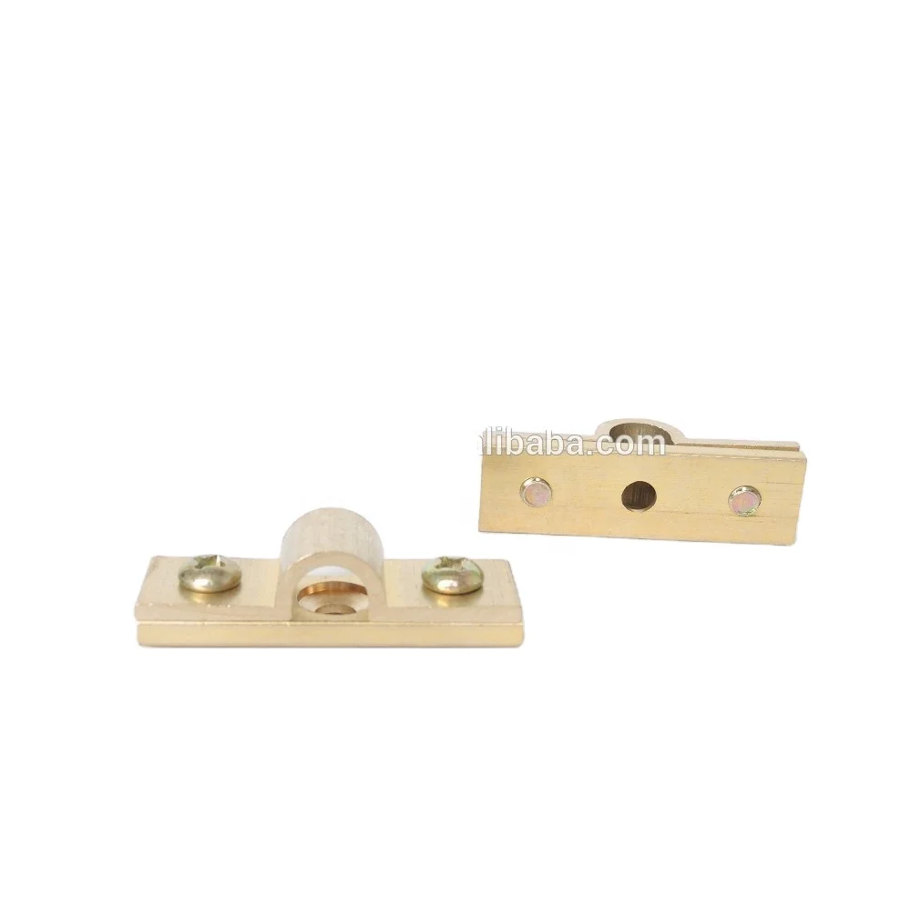Electrical Copper Grounding Clamp Brass Wire Connecting Clip