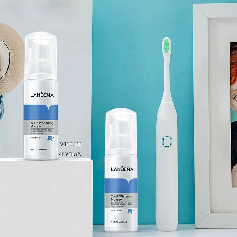 LANBENA Whitening Cleaning Bleaching Remove Stain Freshing Breath Repairing Oral Teeth Mousse For Tooth Oral Hygiene Toothpaste