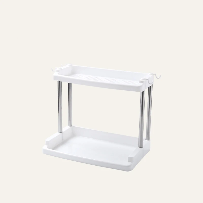 3 Layer Toilet Plastic Sundries Jar Storage Racks Seasoning Organizer Shelf Kitchen Spice Storage Holders