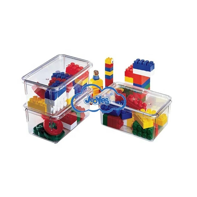 High quality 5 inch plastic kids toy box storage boxes