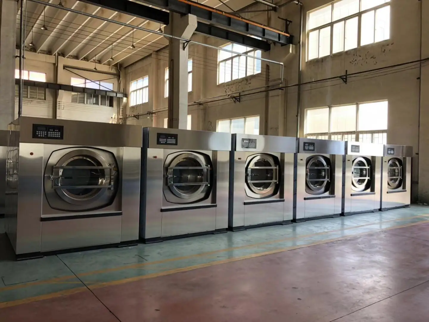 fully automatic industrial and commercial washing machines and dryers for hotel