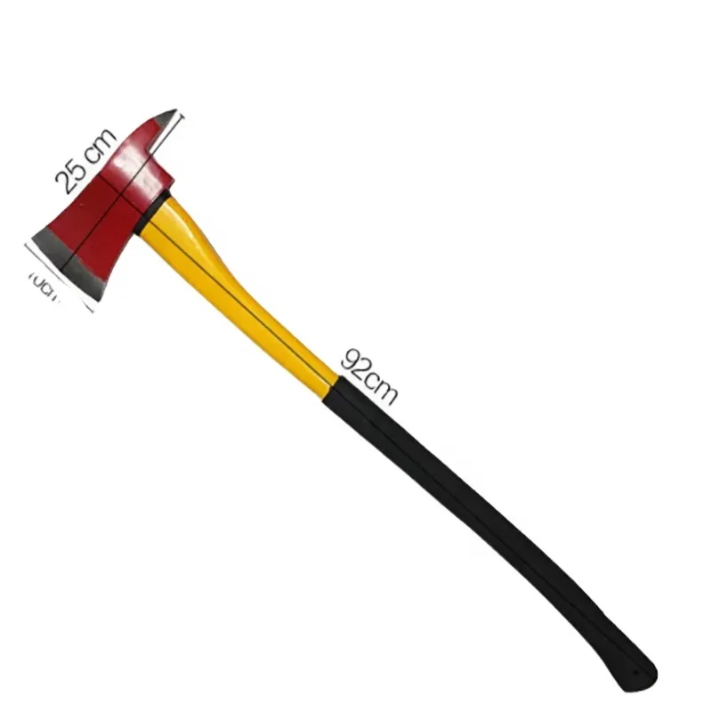 Hot Sale Cheap Price Forging Quality Axe Head pick head Axe Flat head axe With Strong & Durable & Insulated Fiberglass Handle
