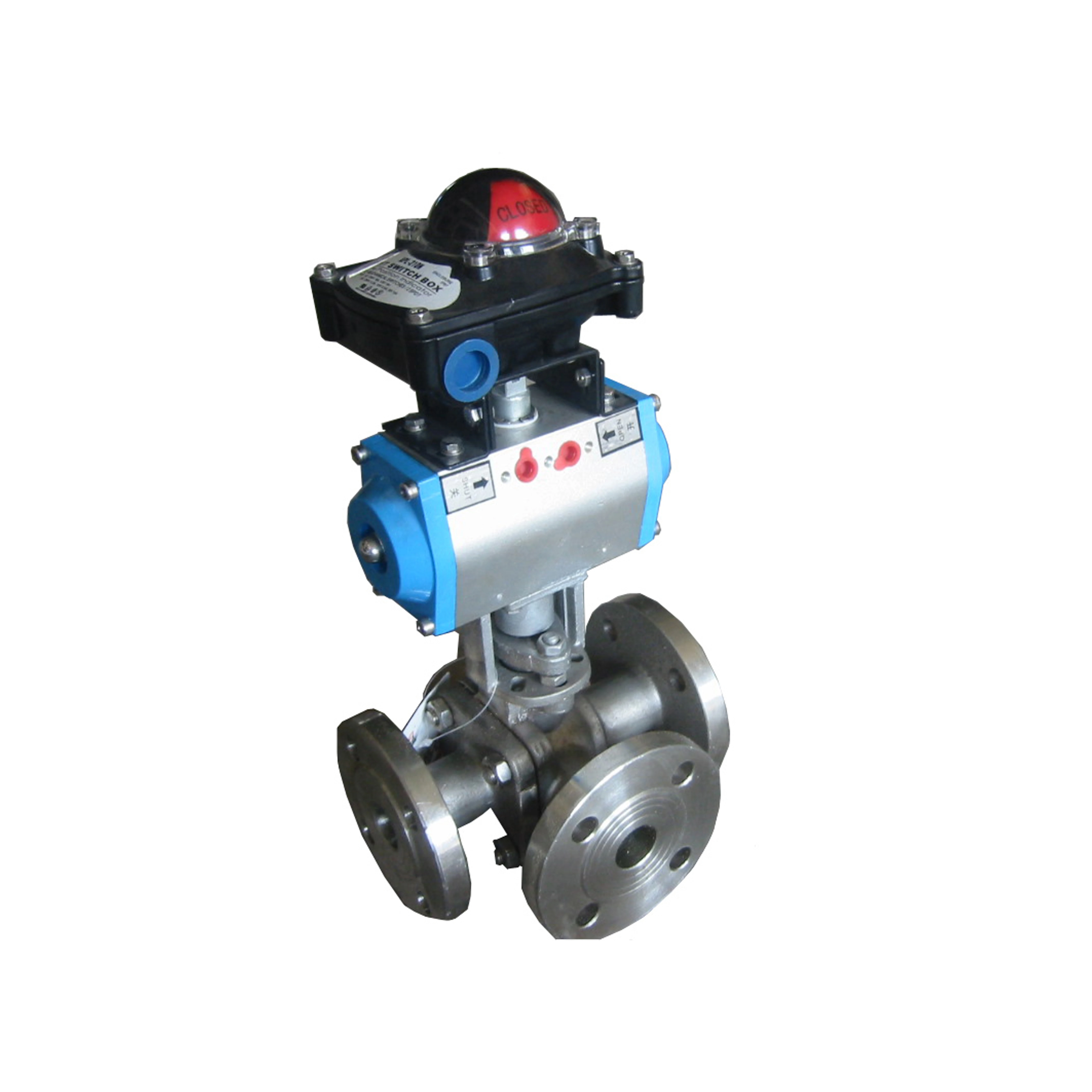 
The Latest Design Of Industrial Threaded Pneumatic Control Valve Stainless Steel Ball Valve 