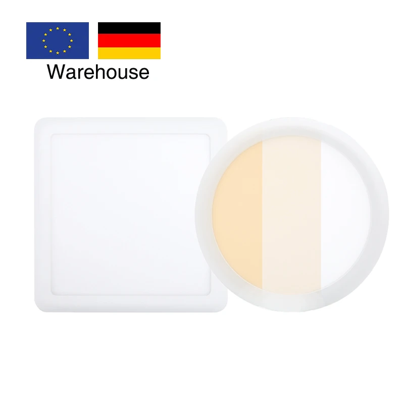 SMD 2835 3CCT IP44 220-240V Morden Ultra Slim Recessed And Surface Mounted Down Light Adjustable Cieling Downlight