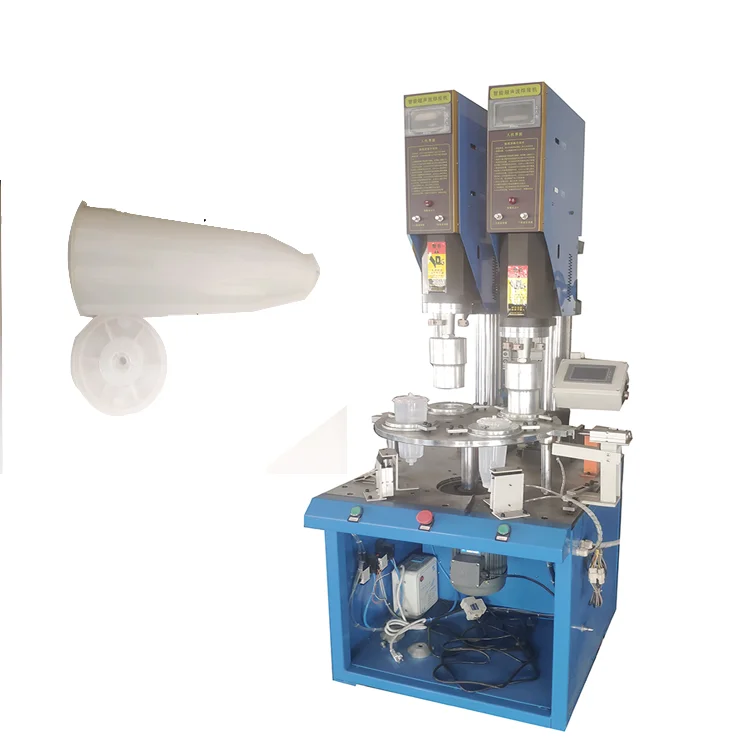 HJ-D1532G Double Heads Ultrasonic Plastic Welding Machine