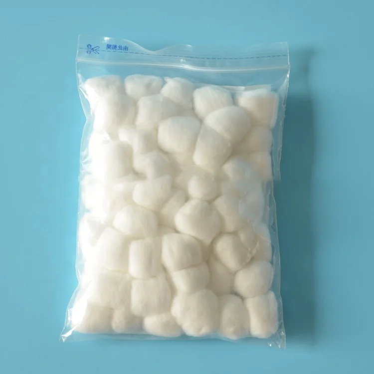 
Best 100% absorbent ball medical cotton ball for hospital wholesale white pure cotton ball 