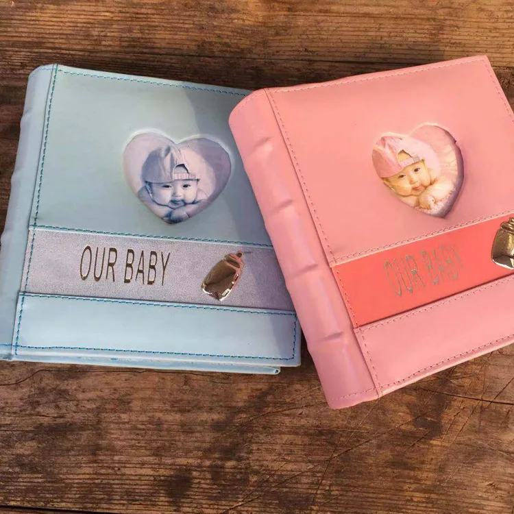 Wholesale Customized Keepsake Baby Self-adehesive Photo Album With Photo Insert Window