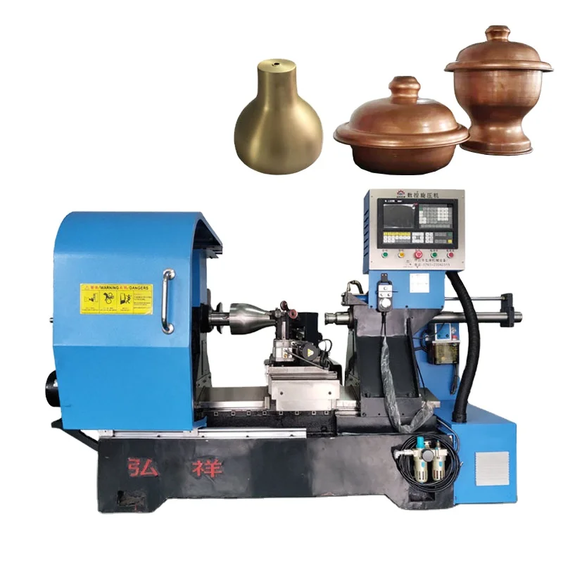 CNC Lathe machine/LED metal lathe/cnc metal spinning machine HARDWARES Automatic spinning machine