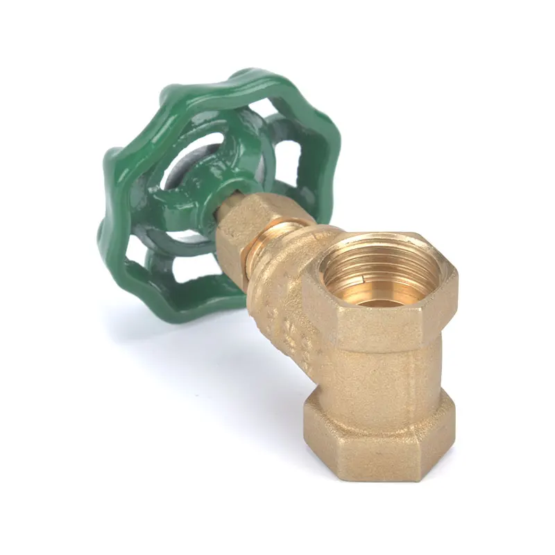 factory manufacture brass gate valve brass stem copper threaded brass gate valve